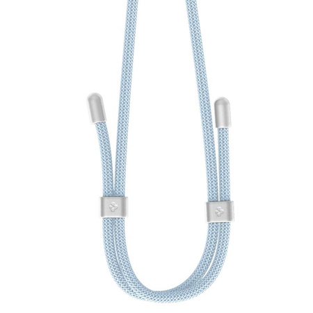 Spigen Universal Strap Set Crossbody & Wrist - Pasek do telefonu na ramię + na nadgarstek (Mute Blue) (AFA08364)