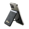 Guess Wallet Cardslot Stand MagSafe 4G Classic Logo - Portfel magnetyczny z funkcją standu (czarny) (GUWMSHG4SHK)