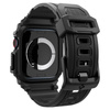 Spigen Rugged Armor Pro - Pasek z obudową do Apple Watch 10 42 mm (Matte Black) (ACS08591)