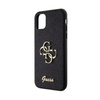 Guess Glitter Script Big 4G - Etui iPhone 11 (czarny) (GUHCN61HG4SGK)