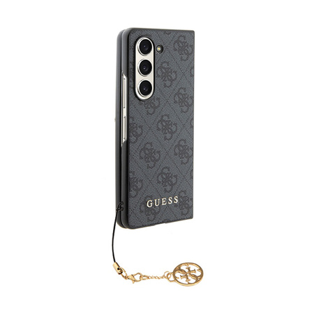 Guess 4G Charms Collection - Etui do Samsung Galaxy Z Fold 5 (szary) (GUHCZFD5GF4GGR)