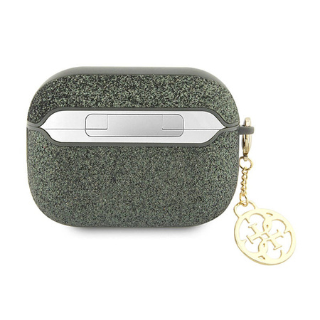 Guess 4G Glitter Flake - Etui AirPods Pro 2 (zielony) (GUAP2GLGSHA)