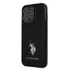 US Polo Assn Horses Logo - Etui iPhone 13 Pro (czarny) (USHCP13LUMHK)