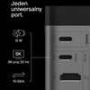 Belkin Stacja dokująca USB-C 11w1, GaN PD 150W, HDMI 8K (INC020KQSGY)