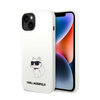 Karl Lagerfeld Silicone NFT Choupette - Etui iPhone 14 Plus (biały) (KLHCP14MSNCHBCH)