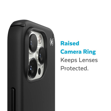 Speck Presidio2 Pro - Antybakteryjne etui iPhone 14 Pro (Black / Black / White) (150143-D143)
