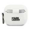 Karl Lagerfeld Choupette 3D - Etui Apple Airpods 3 (biały) (KLACA3SILCHWH)
