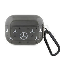Mercedes Large Star Pattern - Etui AirPods Pro (czarny) (MEAP8DPMGS)