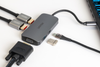 Unitek Hub USB-C 1xUSB 3.1 Gen1 VGA 2xHDMI PD MST (D1051A)