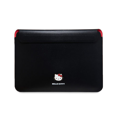Hello Kitty PU Metal Logo Sleeve - Etui na notebooka 13" / 14" (czarny) (HKCS14PGHDLMK)