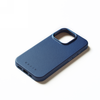 Mujjo Leather Case - etui skórzane do iPhone 16 Pro kompatybilne z MagSafe (monaco blue) (MUJJO-CL-051-BL)