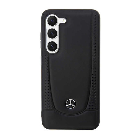 Mercedes Leather Urban Line - Etui Samsung Galaxy S23 (czarny) (MEHCS23SARMBK)