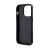 Guess 4G Printed Stripes MagSafe - Etui iPhone 14 Pro (Czarny) (GUHMP14LP4RPSK)