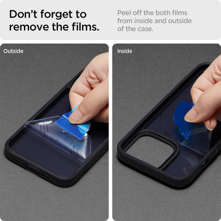 Spigen Ultra Hybrid - Etui do iPhone 13 (Matte Frost Black) (ACS03623)