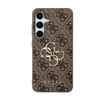 Guess 4G Big Metal Logo - Etui Samsung Galaxy A55 5G (brązowy) (GUHCSA554GMGBR)