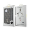 Guess Crossbody 4G Metal Logo - Etui iPhone 15 (brązowy) (GUHCP15SP4TDSCPW)
