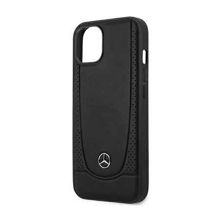 Mercedes Leather Urban Line - Etui iPhone 14 Plus (czarny) (MEHCP14MARMBK)