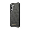 Guess 4G Metal Gold Logo - Etui Samsung Galaxy S24+ (czarny) (GUHCS24MG4GFGR)