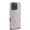 Guess 4G Bottom Stripe - Etui iPhone 16 Pro (różowy) (GUHCP16LG4GLPI)