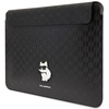 Karl Lagerfeld NFT Saffiano Monogram Ikonik Choupette Sleeve - Etui na notebook 14" (Czarny) (KLCS14SAKHPCK)