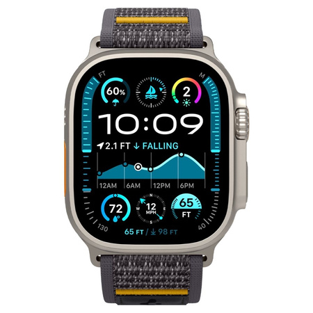 Spigen Athlex Air - Pasek do Apple Watch 44/45/46/49 mm (Active Gray) (AMP09034)