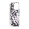 Guess Flower MagSafe - Etui iPhone 14 Pro (Czarny) (GUHMP14LHCFWSK)
