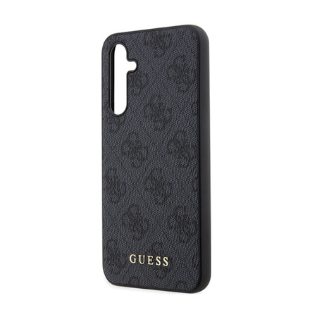 Guess 4G Metal Gold Logo - Etui Samsung Galaxy S23 FE (szary) (GUHCS23FEG4GFGR)