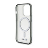 BMW Silver Ring MagSafe - Etui iPhone 14 Pro (Przezroczysty) (BMHMP14LHCRS)