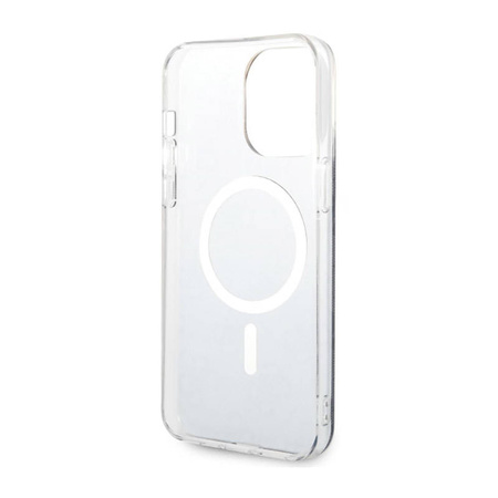 Guess 4G MagSafe - Etui iPhone 14 Pro Max (Czarny) (GUHMP14XH4STK)