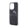 Hello Kitty IML Kitty Face - Etui iPhone 13 Pro (czarny) (HKHCP13LHKHLK)