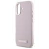 Karl Lagerfeld FW Metal Plate MagSafe - Etui iPhone 16 (różowy) (KLHMP16SPGMSRPP)