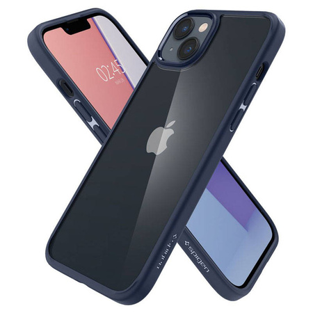 Spigen Ultra Hybrid -  Etui do iPhone 15 Plus / iPhone 14 Plus (Granatowy) (ACS04899)