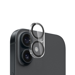 Crong Lens Shield - Szkło na aparat i obiektyw iPhone 16 / iPhone 16 Plus (CRGLSIP16)