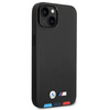 BMW Leather Hot Stamp Tricolor – Etui iPhone 14 Plus (Czarny) (BMHCP14M22PTDK)