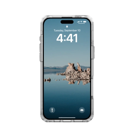 UAG Plyo Magsafe - obudowa ochronna do iPhone 16 Plus kompatybilna z MagSafe przeźroczysta / biała - (114479114341)