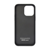 Audi Genuine Leather - Etui iPhone 14 Pro Max (Czarny) (AU-TPUPCIP14PM-Q8/D1-BK)