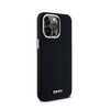 DKNY Liquid Silicone Small Metal Logo MagSafe - Etui iPhone 15 Pro Max (czarny) (DKHMP15XSMCHLK)