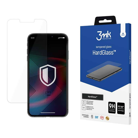3mk HardGlass - Szkło hartowane do iPhone 16e / iPhone 14 / iPhone 13 / iPhone 13 Pro (3MK_5903108436021)