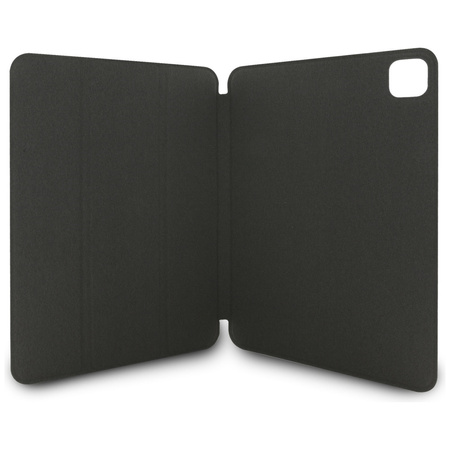 Karl Lagerfeld Book Cover Saffiano Magnetic Karl & Choupette - Etui iPad Pro 11" M4 (2024) (czarny) (KLFC11PM24SAKCK)