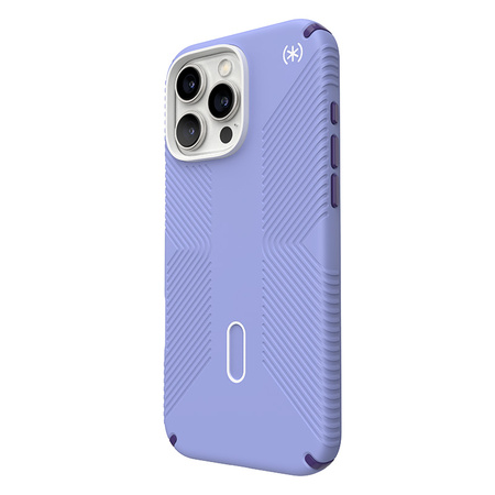 Speck Presidio2 Grip ClickLock & MagSafe - Etui iPhone 16 Pro Max (Future Lavender / Cassis Purple / White) (150725-3251)