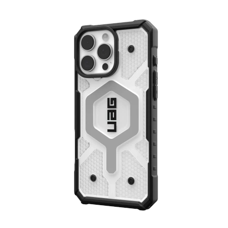 UAG Pathfinder Clear Magsafe - obudowa ochronna do iPhone 16 Pro kompatybilna z MagSafe przezroczysty (114464114343)
