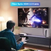 Unitek Kabel optyczny HDMI 2.0 AOC 4K 60Hz 40 m - czarny (C11072BK-40M)