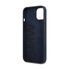 BMW Silicone Signature Logo - Etui iPhone 13 mini (granatowy) (BMHCP13SSILNA)