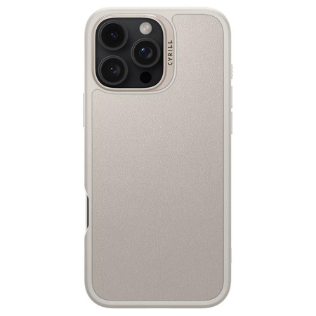 Spigen Cyrill Kajuk Mag MagSafe - Etui do iPhone 16 Pro Max (Cream) (ACS08396)