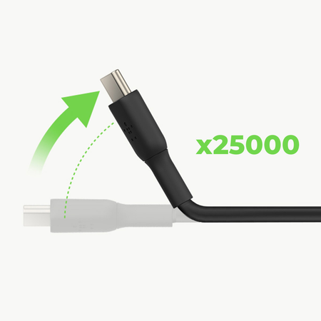 Belkin Kable USB-C na USB-C 2.0, 1 m, 2 sztuki - biały (CAB003BT1MWH2PK)