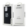 DKNY Liquid Silicone Metal Logo - Etui iPhone 15 Pro Max (czarny) (DKHCP15XSMCBSK)
