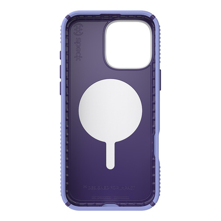 Speck Presidio2 Grip ClickLock & MagSafe - Etui iPhone 16 Pro Max (Future Lavender / Cassis Purple / White) (150725-3251)