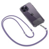 Spigen Universal Strap Set Crossbody & Wrist - Pasek do telefonu na ramię + na nadgarstek (Deep Purple) (AFA08363)