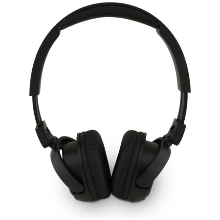 Guess Metal Logo Script - Bezprzewodowe słuchawki nauszne Bluetooth V5.3 (czarny) (GUBHV6SCK)