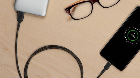 Belkin kabel pleciony USB-C/USB-A M/M 2M - biały (CAB002BT2MWH)